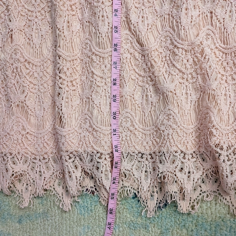 RN Studio Light Pink Lace Dress - Picture 13 of 13